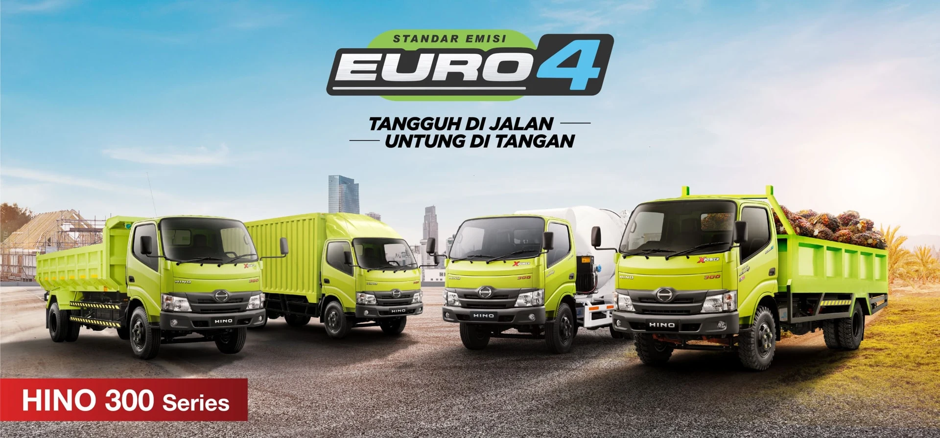 Hino 300 Series Euro4 - Banner